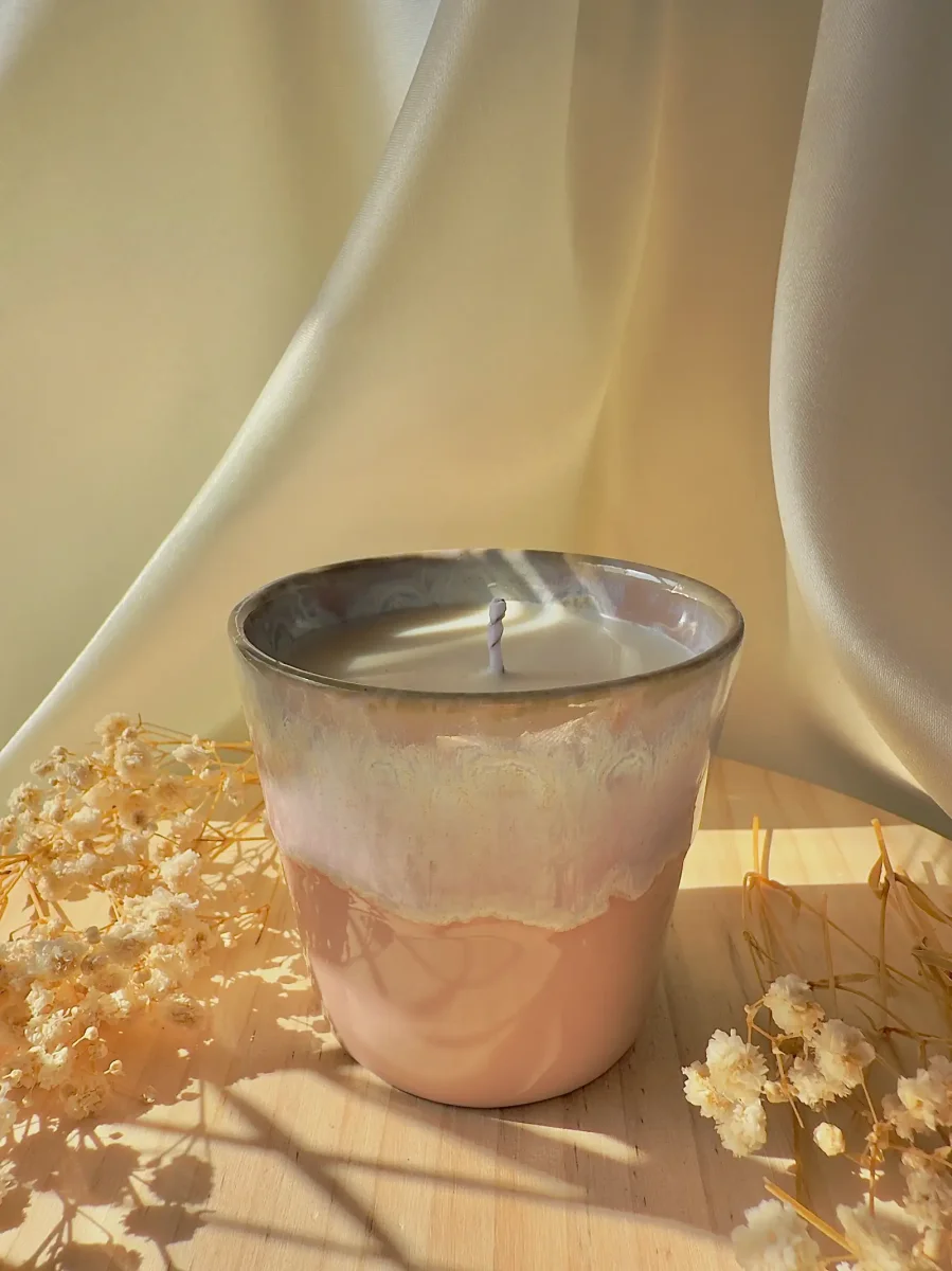 Vela Morganite - Vela aromática recarregável em cera de soja - Image 2
