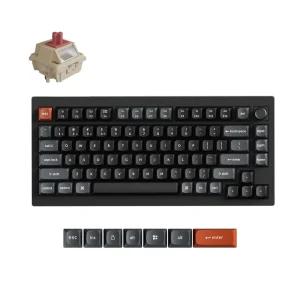 Teclado mecânico sem fios personalizável Keychron V1 Ultra 8K (disposição ANSI dos EUA)