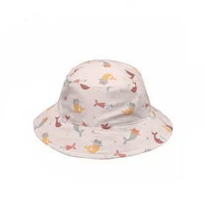 Chapéu Infantil Reversível UV30 Mermaid Cats, Monnëka
